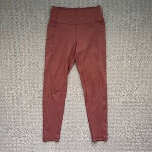 Victoria’s Secret High-Rise 23” Leggings with Side Pockets, dusty rose